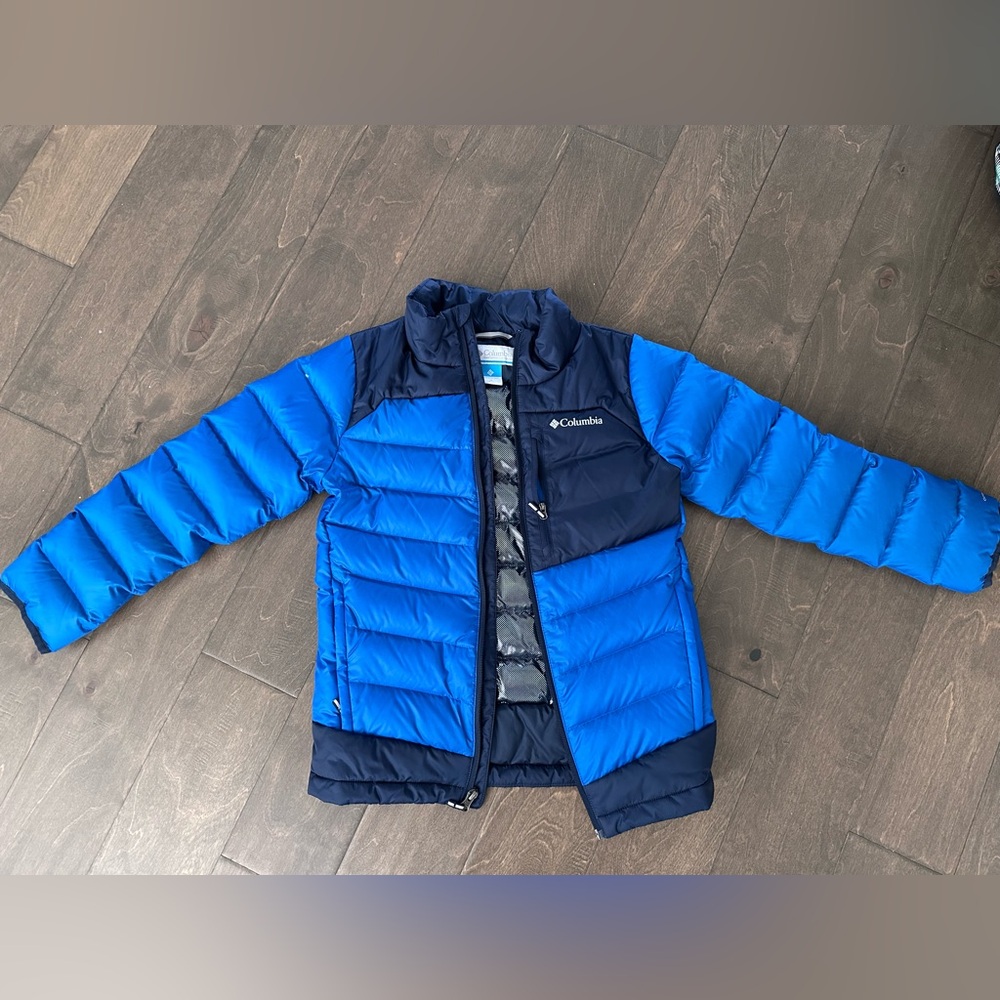 NWOT Columbia Omni Heat Kids Blue Puffer Jacket